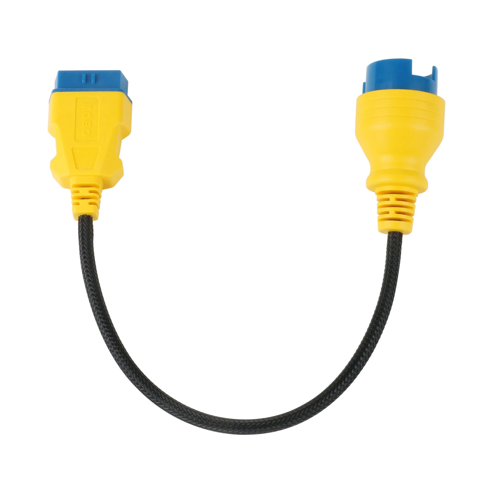 L 2023 38 Pin To 16 Pin 42 Cm OBD2 Nylon Strengthen Flexible Extension Cable For Benzs Extend ObdII Connector Adapter