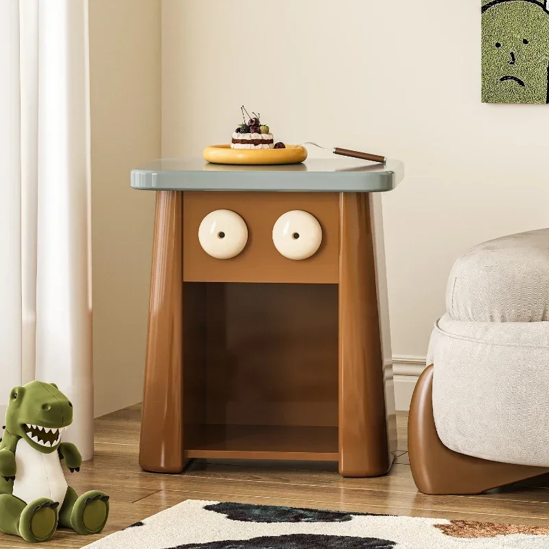 Screaming Bedside Table Creative Design Cartoon Living Room Side Table Small Side Cabinet Children's Room Home Furniture Gift