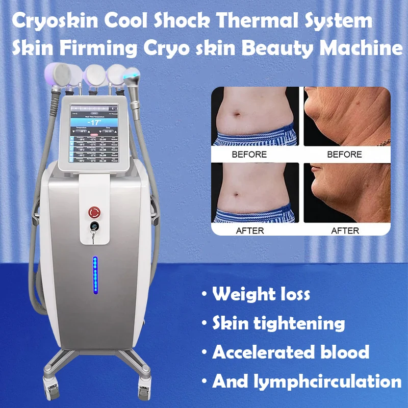 

Высококачественная машина для моделирования тела Cryoskin T Shock Thermal Shock для похудения, удаления целлюлита и укрепления кожи
