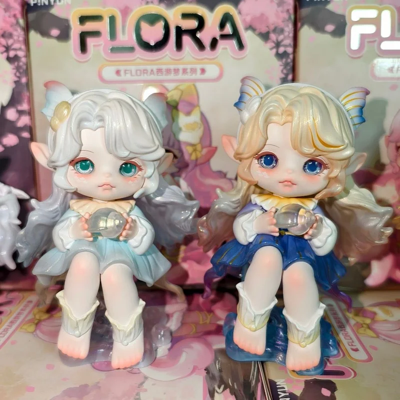 

Flora Journry To The West Dream Series Blind Box Action Figure Toy Kawaii Surprise Desktop Decor Funny Kid Plaything Cute Gift