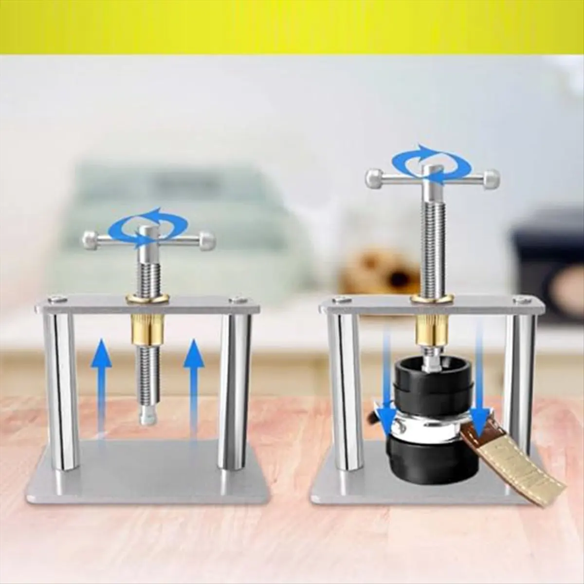 Watch Repair Kit,Watch Press Tool Set, Watch Battery Replacement, Watch Back Remover Holder, Spring Bar, Tweezers