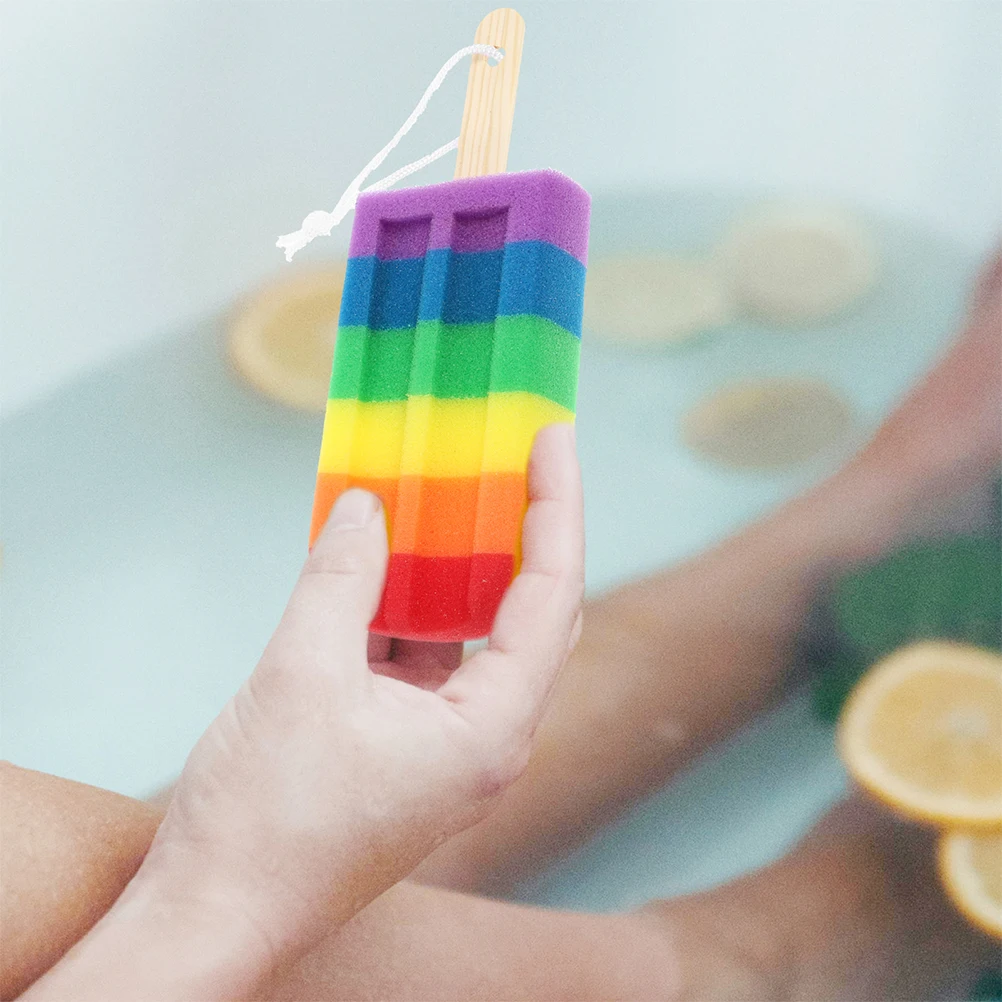 

2 Pcs Bath Flower Balls Face Cleansing Sponge Back Scrubber Baby Exfoliating Body Loofah Sponges