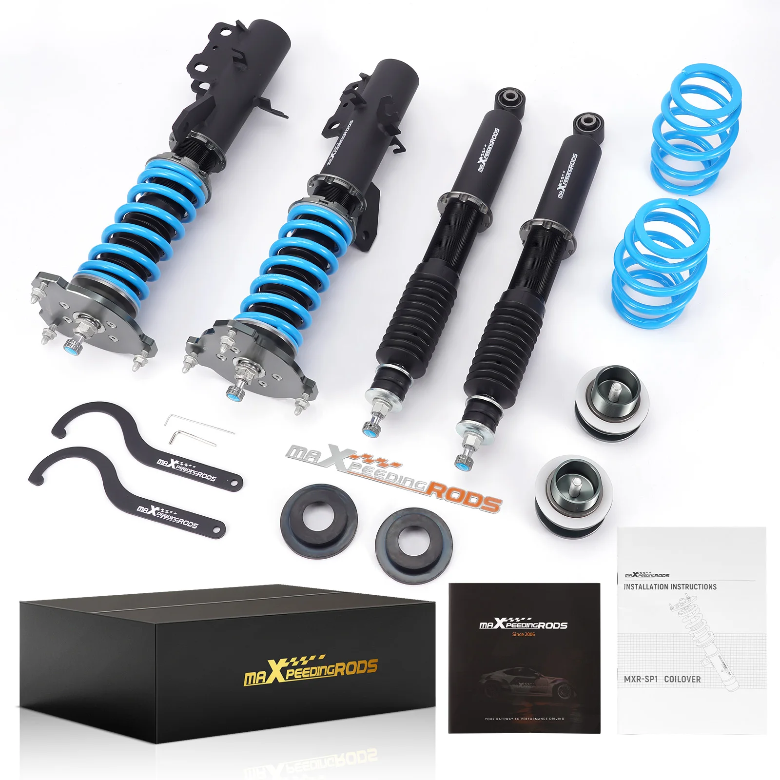 Adjustable Coilovers For Nissan Cube (Z12) 2009-2014 Suspensions Coil Spring Shock Strut Steering Coilover