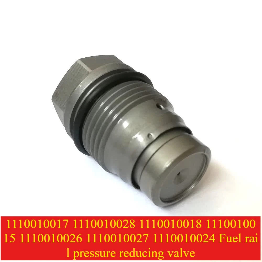 

1110010017 1110010028 1110010018 1110010015 1110010026 1110010027 1110010024 Common rail injector pressure relief valve