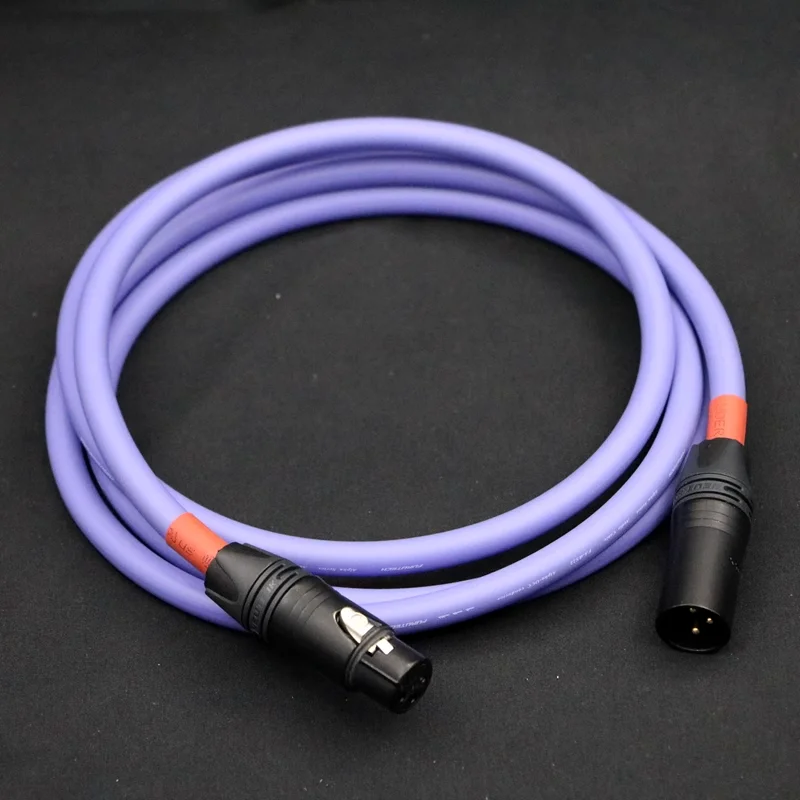 Furutech 6N OCC High-End Audio Amplifier Balanced Cable - XLR Audio Cable for HIFI Sound System Connection