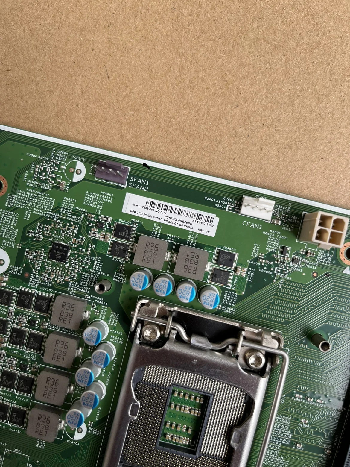 For HP Zhan 86 pro G2 MT main board L17659-001 942015-002 17514-1(store code: 0604)