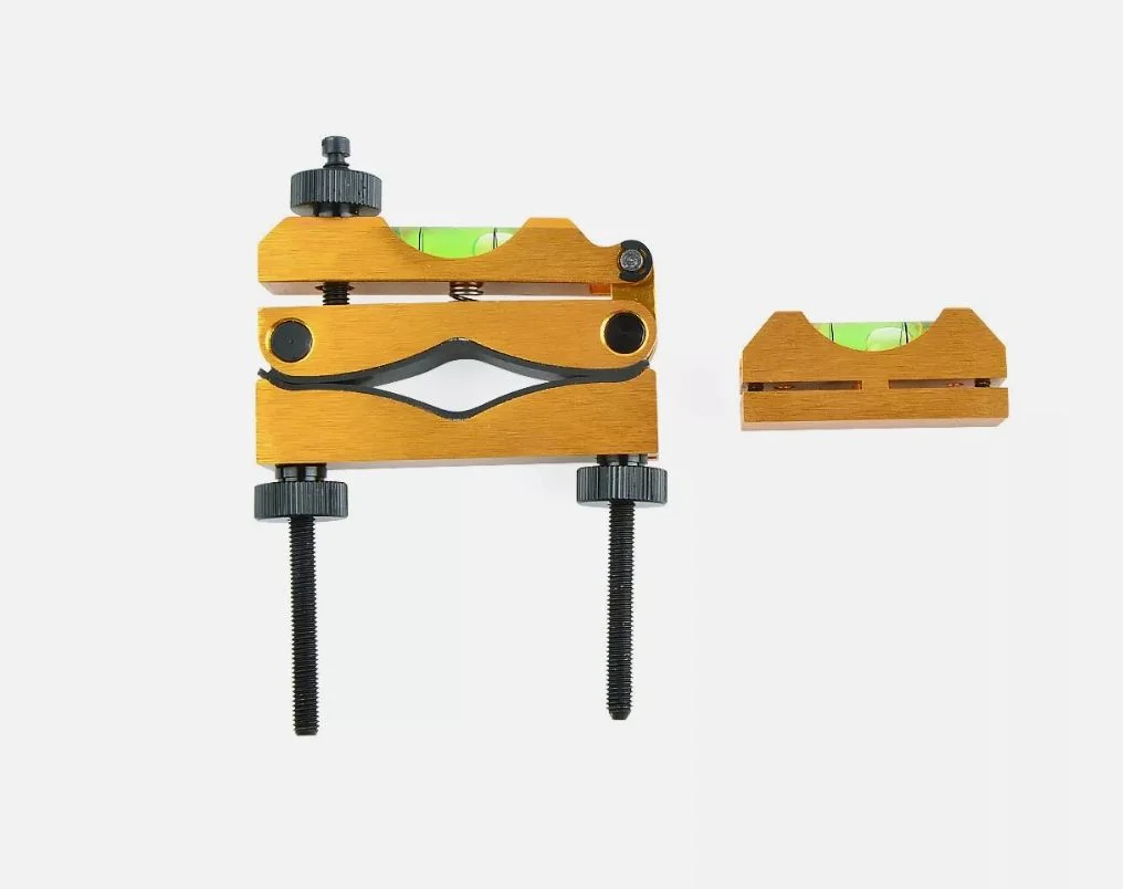 

Sniper Rifle Scope Scope Leveling Kit High Profile Brass Aluminum Adjustable Bubble Scope Leveling Tool Kit Shooting Accessories