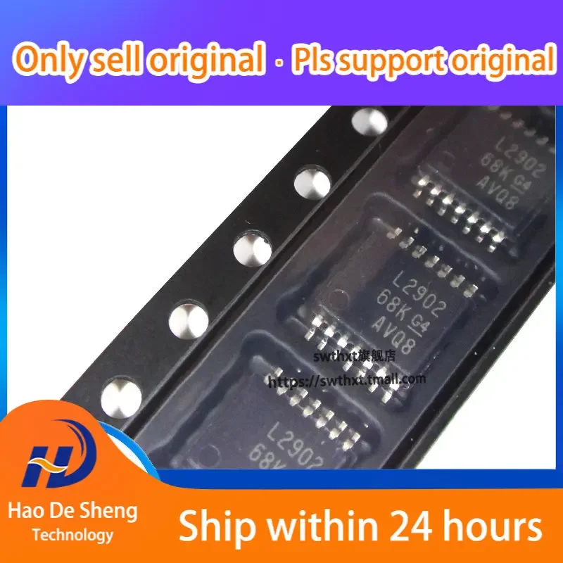 10PCS/LOT LM2902PWR LM2902PW LM2902 Logo L2902  TSSOP-14 New Original in Stock