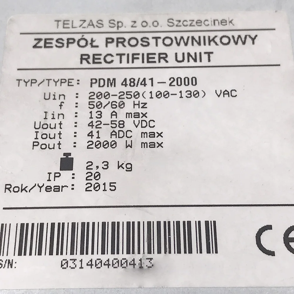 Modul daya komunikasi untuk R48-2000eR Emerson PDM 48/41-2000