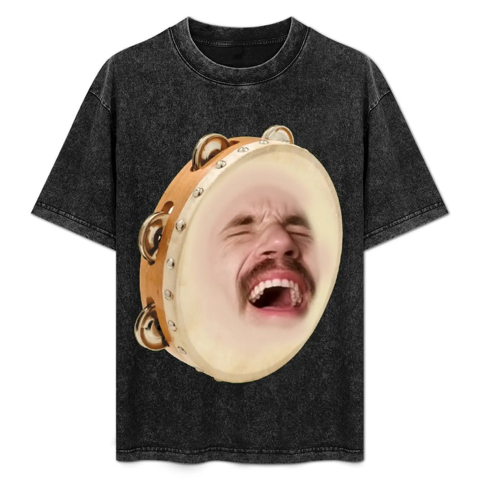 

Pewdiepie: Tambourine edition T-Shirt t shirt for man man t shirts cotton T-Shirt