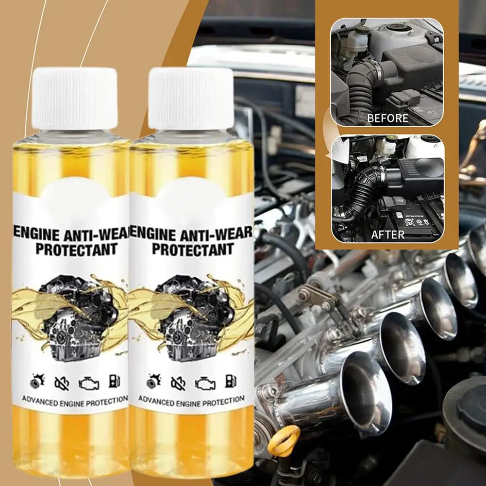 

Automobile Engine Repair Anti-wear Protective Agent Jitters Oil Repair Noise Blue And Smoke Reduction Burning Strong H2v0