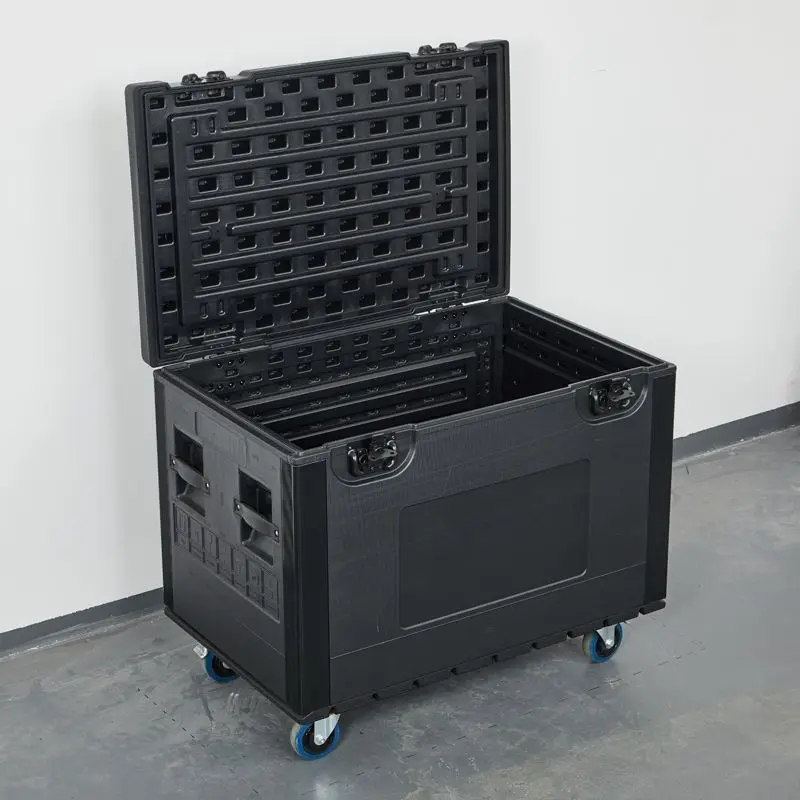 

PE Plastic Large Storage Toolbox Wheel Roller Cabinet Organizer Mechanic Toolcase Waterproof Electronics Household Tools Box