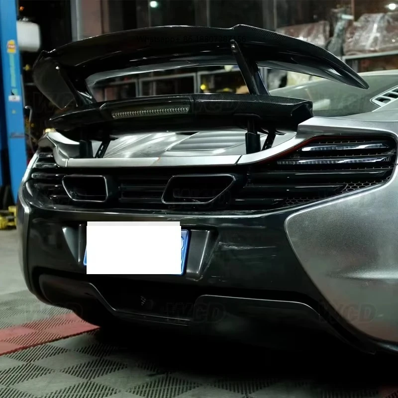 

ForMclaren 650S Spoiler DMC Style Carbon Fiber Wing for 625C 650S Spider Rear Wing Spoiler Body Kit