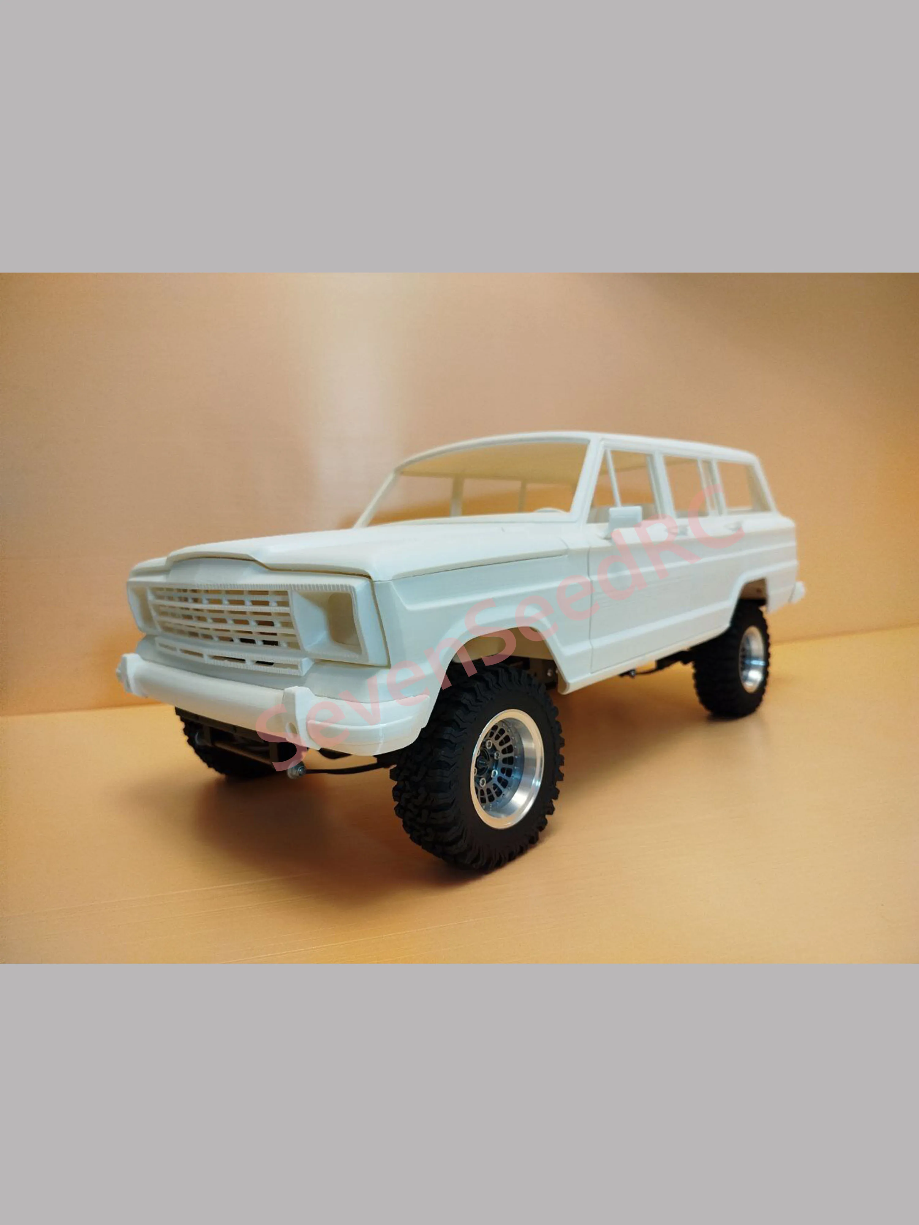 3d print RC Cars body kit Jeep Wagoneer for 313/324 WHEELBASE SCX10 TRX4 NT4 JT44 RGT