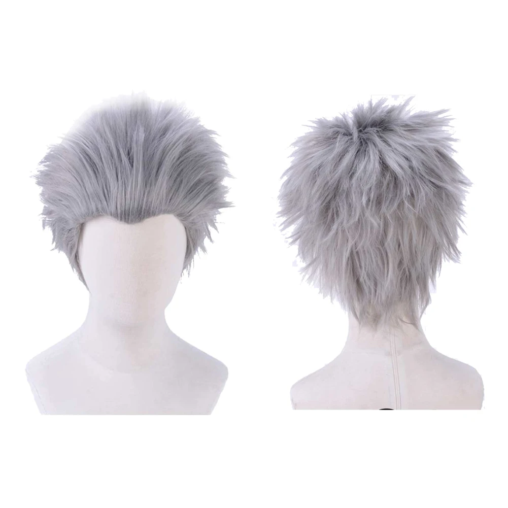 ゲーム DMC コスプレベルギルグレーかつらハロウィンロールプレイパーティー変装小道具衣装ロールプレイアクセサリーヘアカーニバル