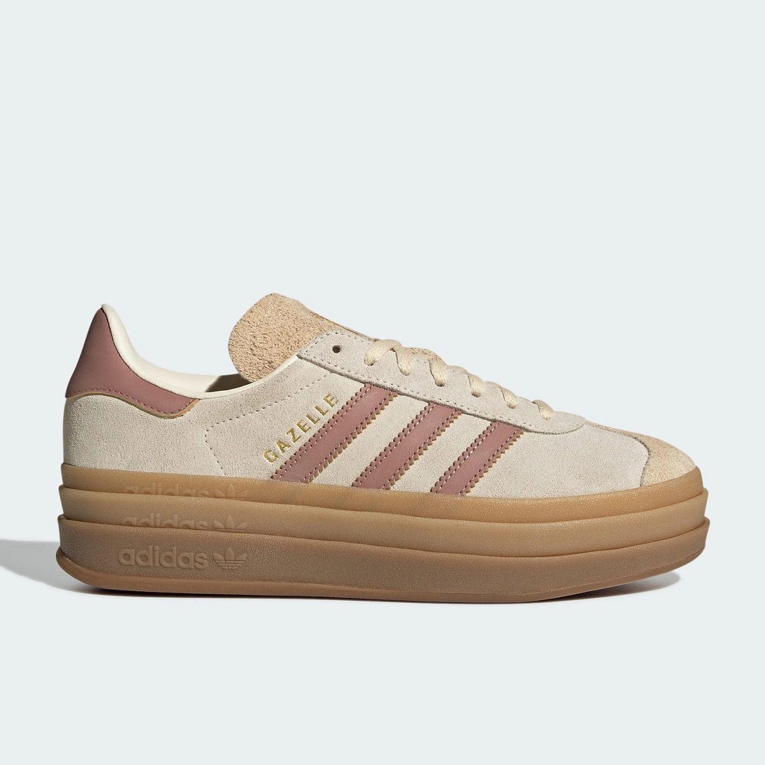 

Adidas genuine clover women's suede leather thick soled classic board shoes JS3893