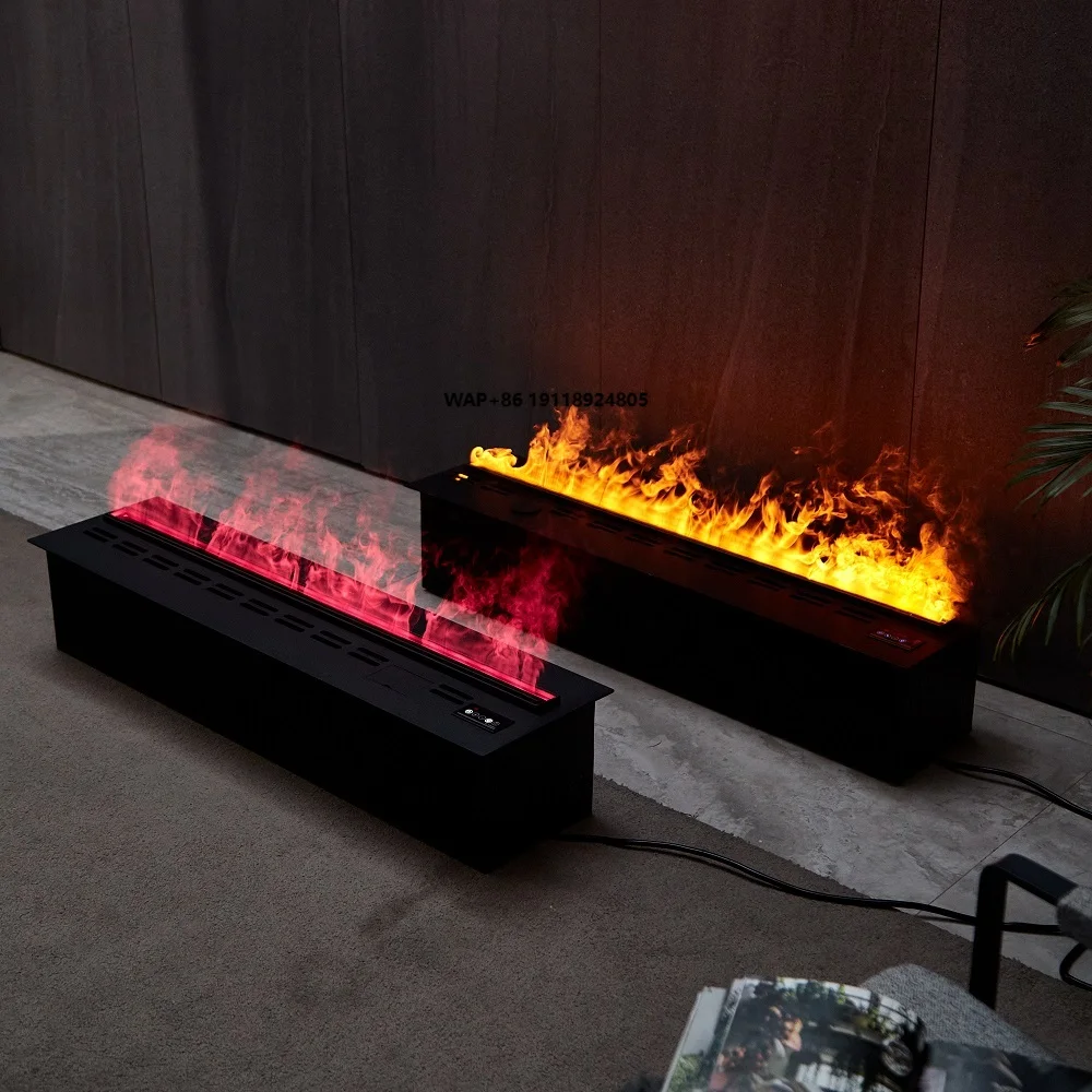Decor Flame Water Vapour Fireplace 3d Atomization Steam Electric Fireplace 220v Humidifier Water Vapor Fireplace
