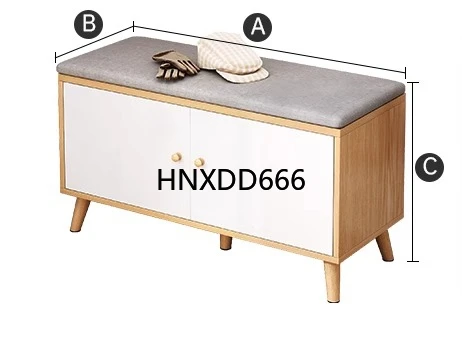 

Shoe change stool household door entrance door shoe rack can sit shoe cabinet