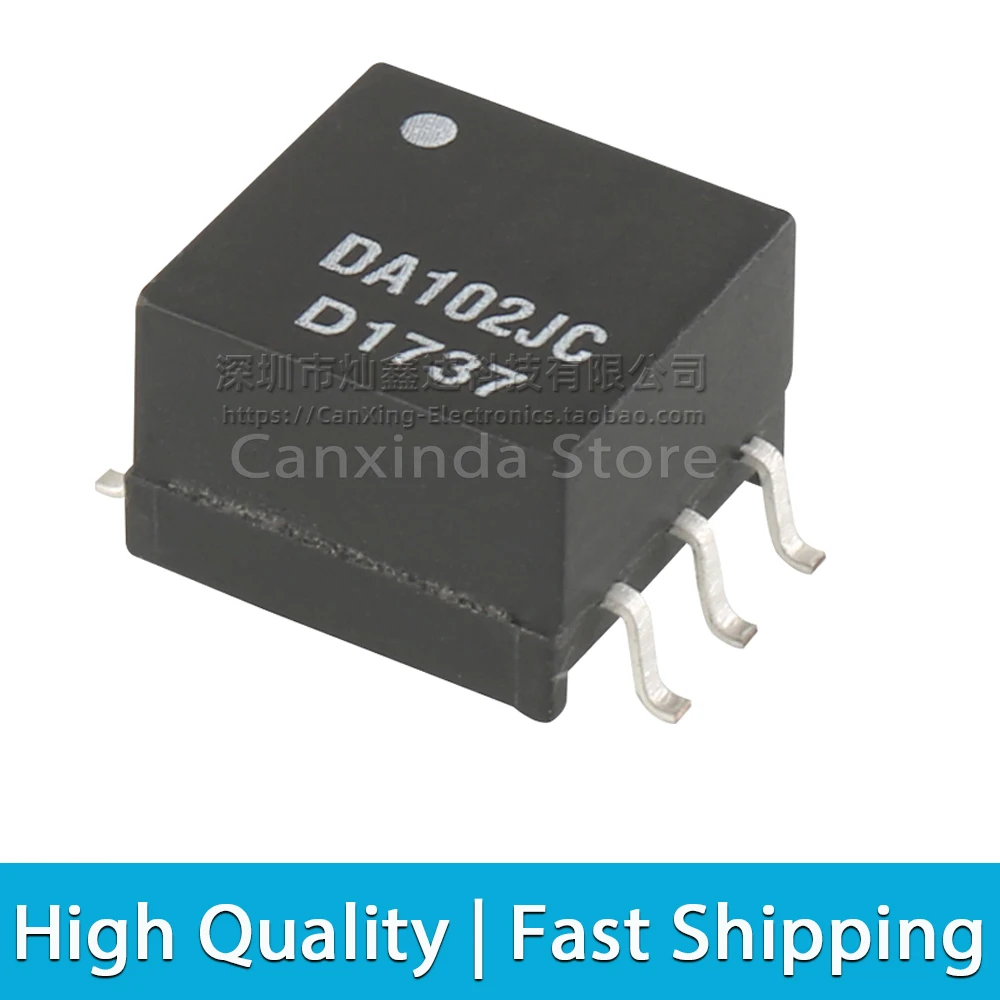 2pcs DA102JC Digital Audio Signal Pulse Transformer Inductance 4mH 1:1 Isolation Pulse Transformer