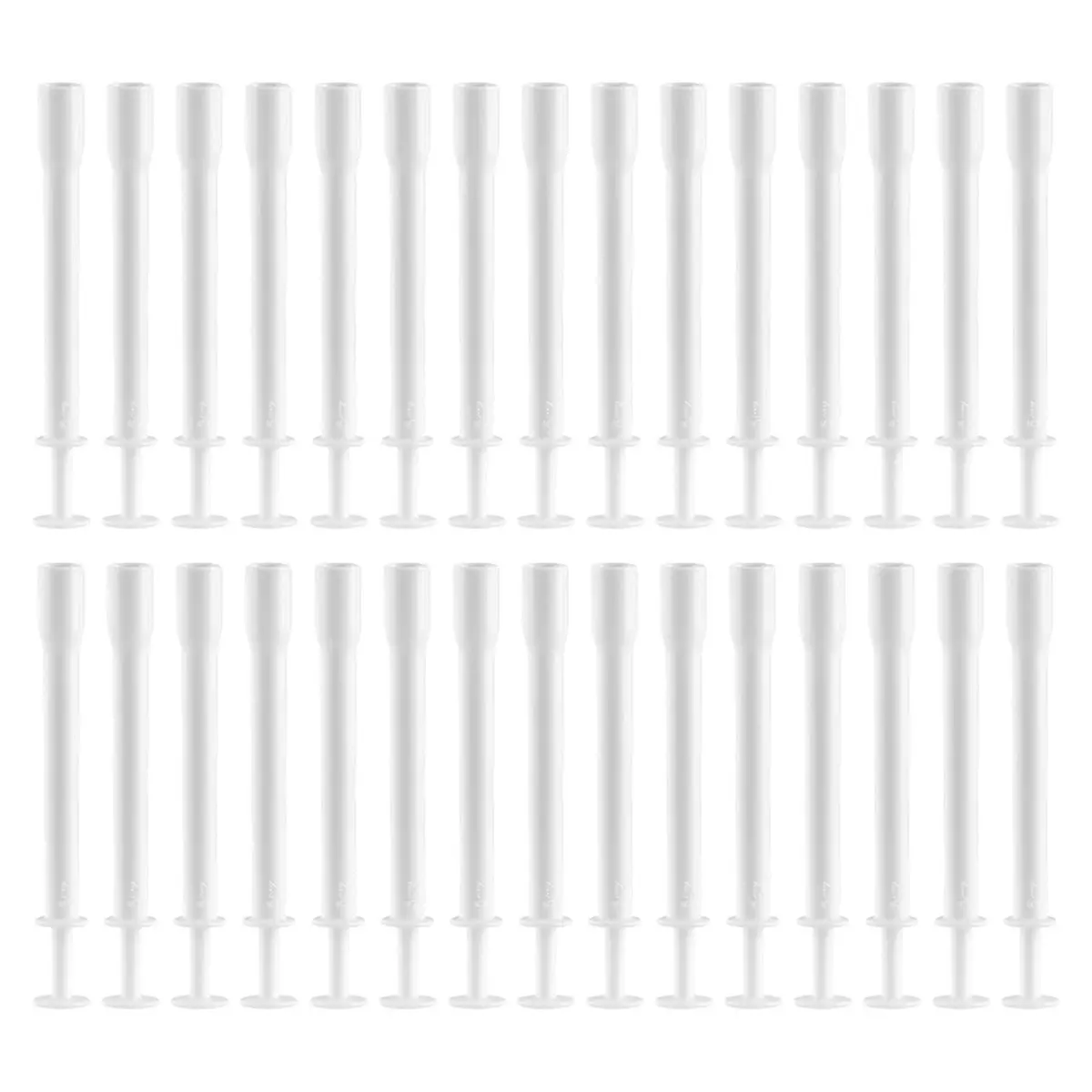 【AA58】 30 Pessary Applicators , Vaginal Suppository Insertion, Travel-Friendly, Hygienic Utrogestan Progesterone Applica