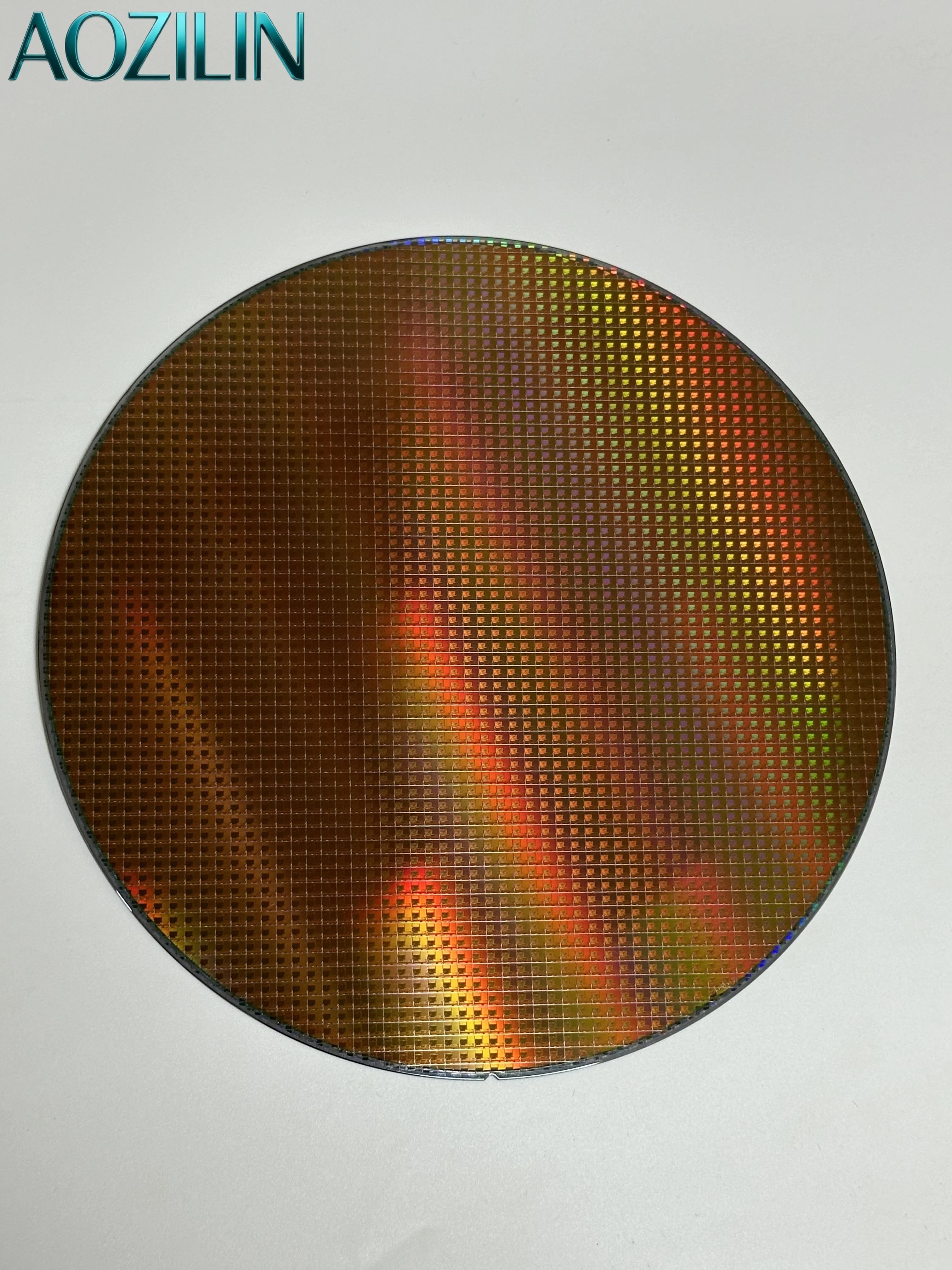 AOZILIN 8 12 Inch Semiconductor Wafer Silicon Wafer IC Lithography Wafer Circuit Chip Display Test Station