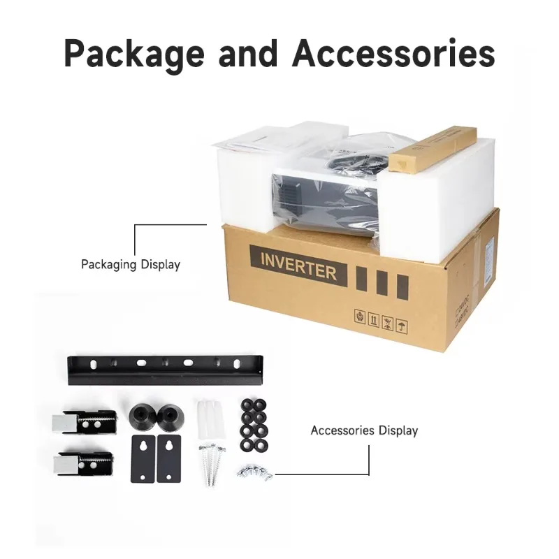3.6KW 6KW 10KW 48V عاكس للطاقة الشمسية الهجين 220 فولت/230 فولت/400 فولت تشغيل/إيقاف الشبكة موجة جيبية نقية الهجين العاكس للطاقة الشمسية