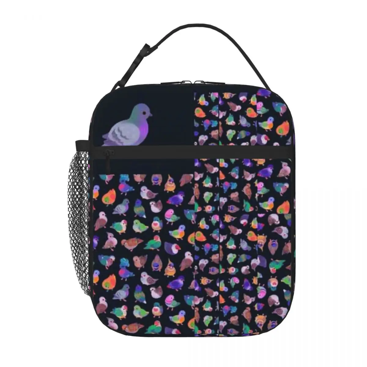 Bestselling Wild Pigeon Cartoon Bento Bag Grocery Carry Bento Bag
