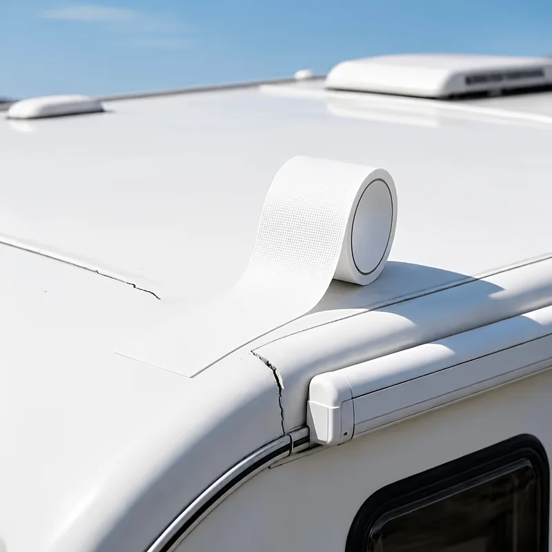 Wasserdichtes Dachreparaturband für Wohnmobile & Wohnwagen, UV-beständige, wetterfeste Dichtung, sofortige Abdichtung