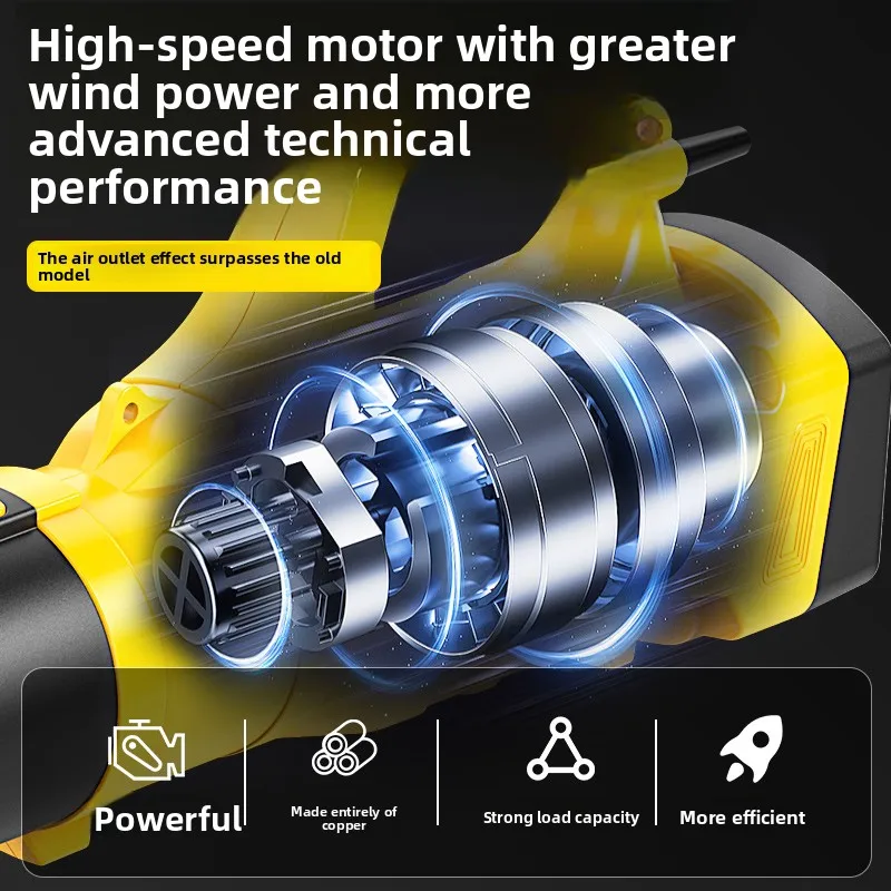 220V plug-in hair dryer high power industrial blower powerful storm gun dust removal