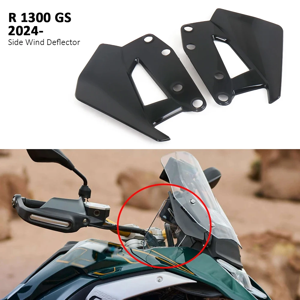 

For BMW R1300GS R 1300 GS R1300 GS 2024- Motorcycle Accessories Windshield Side Wind Deflector Spoiler Fly Screen Windscreen