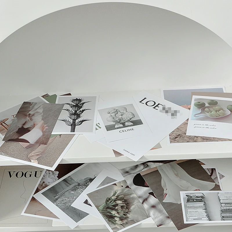 INS Simple Photo Props Decoration Card Postcard Sticker Pose Background Poster Wall Decoration