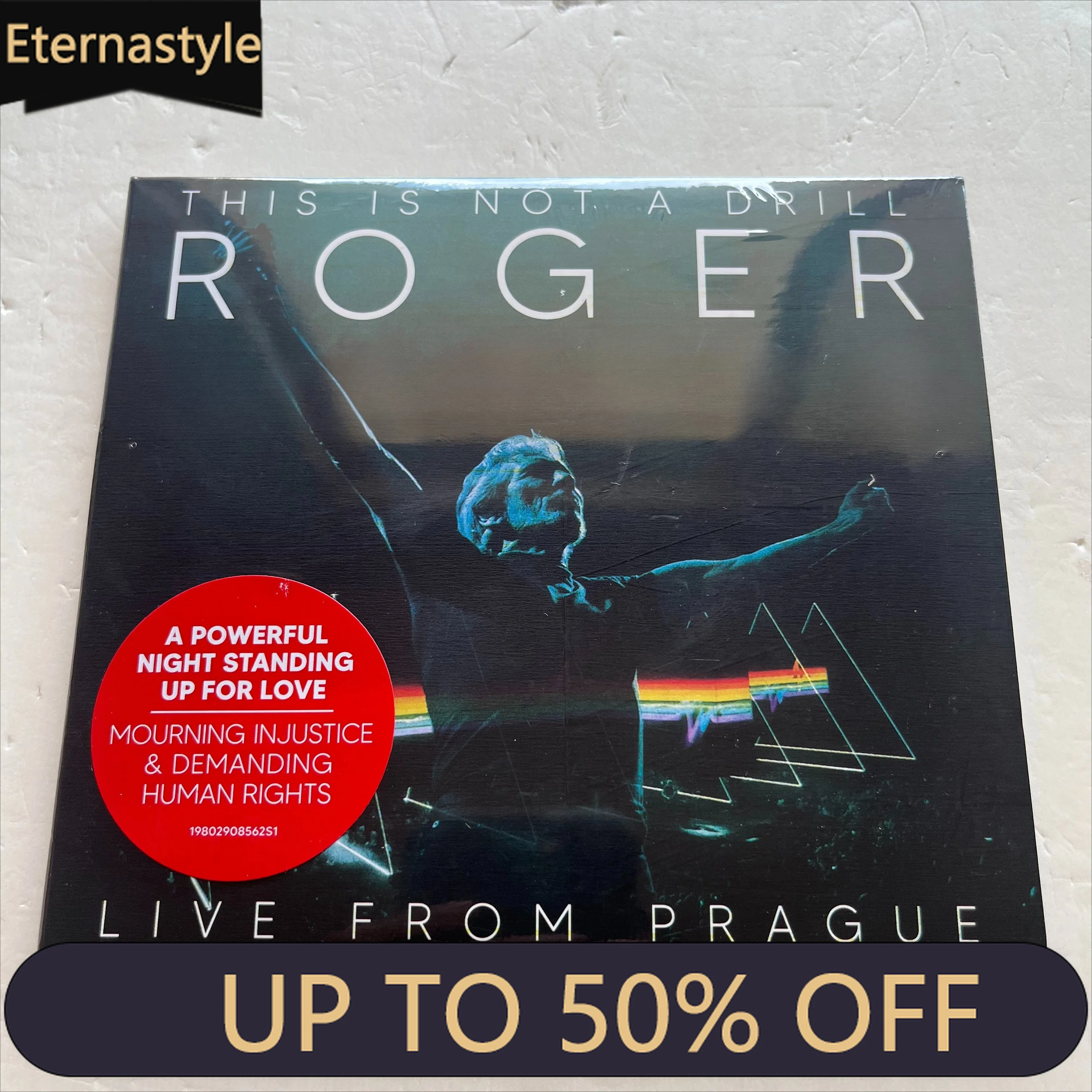 

The Famous British Musician CD Roger This Is Not A Drill Live Prague 2CD Music Record Walkman Car Soundtrack Box Party Music
