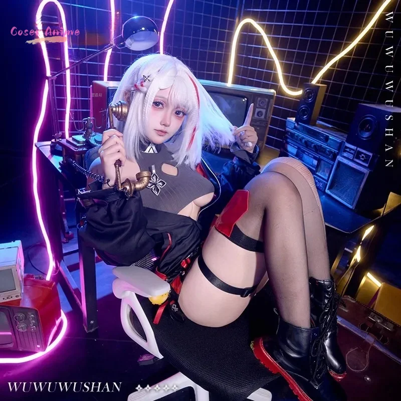 

Sexy KMS Duisburg Battle Azur Lane Costume Cosplay Party Sexy Suit Halloween Carnival Uniforms Anime Clothing Cosplay