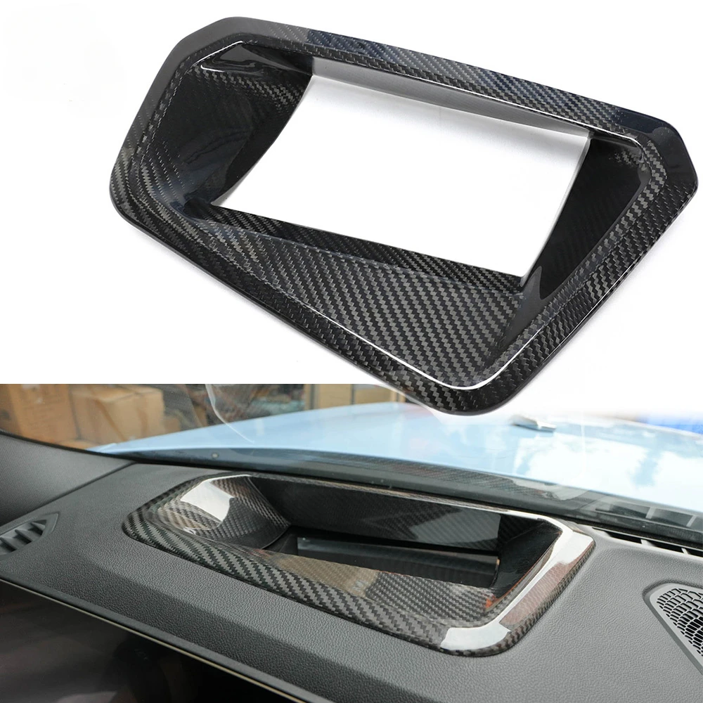 M3 G80 Dry Carbon fiber HUD cover For BMW M3 M4 G80 G82 G83 M340i M440i Head Up Display Cover ID8 Interior Dashboard Decorate