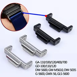 16mm Stainless Steel Adapter for Casio G-Shock GA-110/100/120 140 700 800 GD-110 DW-5600 GW-M5610 Refit Connector Accessories