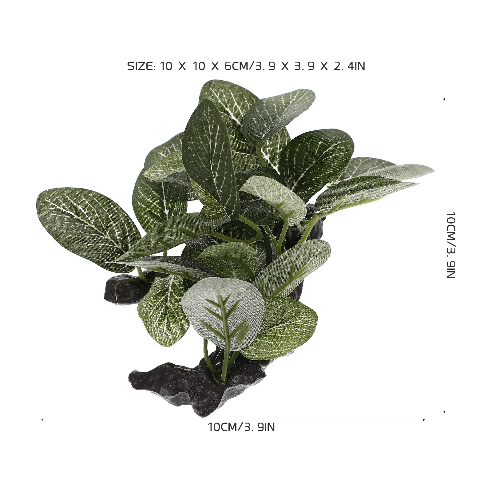 

Decorative Fake Aquarium Plant Plastic Fish Tank Decor Compact Desktop Aquarium Accessory Household Fish Tank Supplies