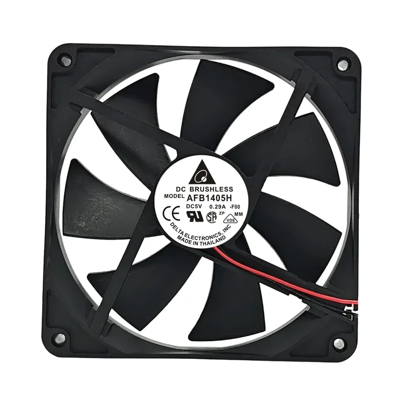 for USB Silent Fan 5V Power Bank Router Set Top Box Light Cat Chassis Small Cooling Fan 456789 12CM