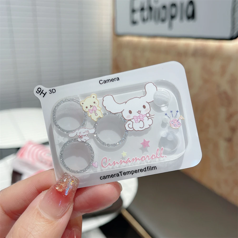 

Закаленное стекло для камеры с блестками и стразами для iPhone 17 Pro Max 17 Pro, защитная крышка для объектива, полное покрытие, пленка