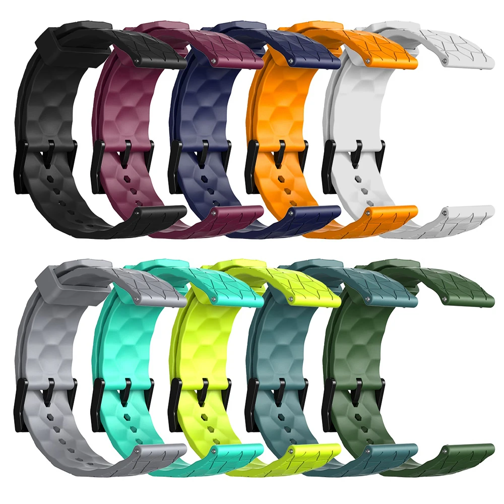 20 22mm Soft Silicone Band For Garmin Forerunner 265 255 245 645 Misic Venu 3 2 Plus Sq/Vivoactive 5 4 Bracelet Strap Watchband