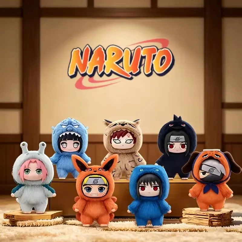 

2026 Naruto Shipboard Beast Party Series Chinese Version Blind Box Blind Bag Fashion Plush Pendant Fashion Plush Pendant