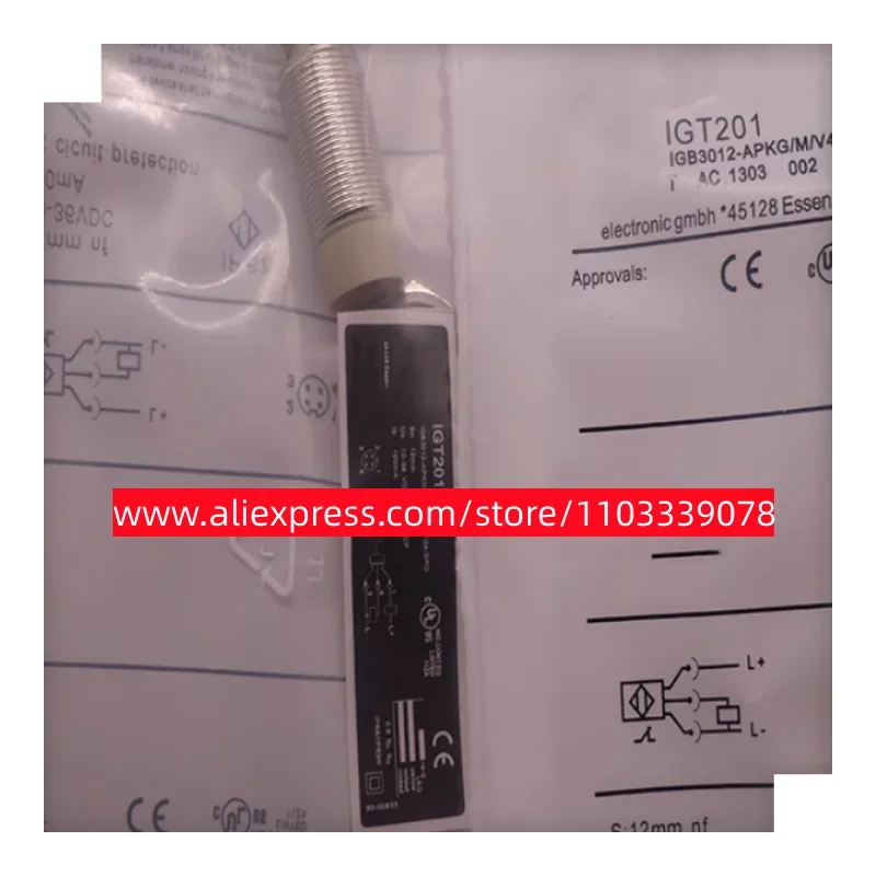 2PCS New inductive photoelectric switch  IGT201 IGT204 IGT205 IGT206 IGT202