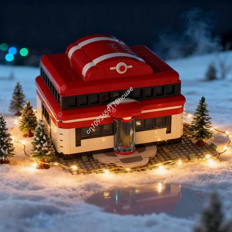 

1404pcs MOC Center Pet Model Building Blocks Assemble DIY Creative Idea Education Christmas Gift Brick Toys Kids Birthday