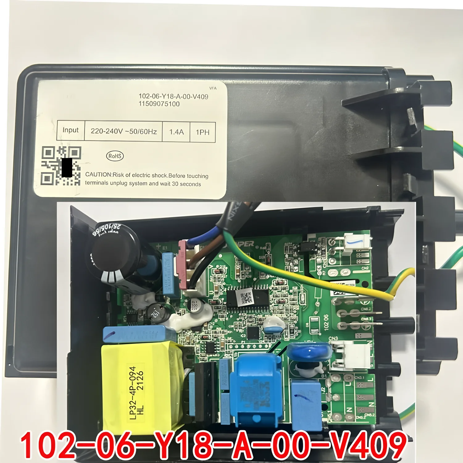 Refrigerator Compressor Board 102-06-Y18-A-00-V409 Circuit PCB Fridge Motherboard Freezer Parts