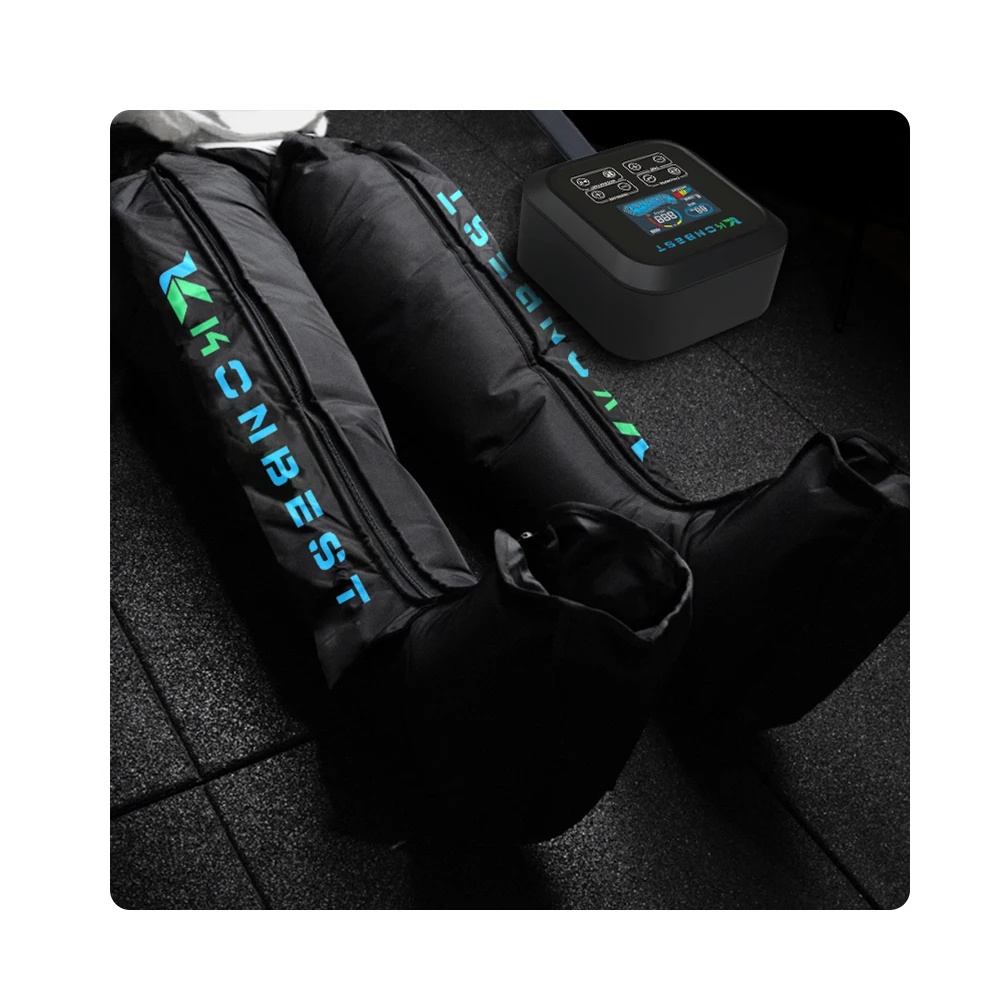 DVT Blood Flow Circulation Therapy Sport Recovery Boots  Pants air Compression Leg Massager Machine