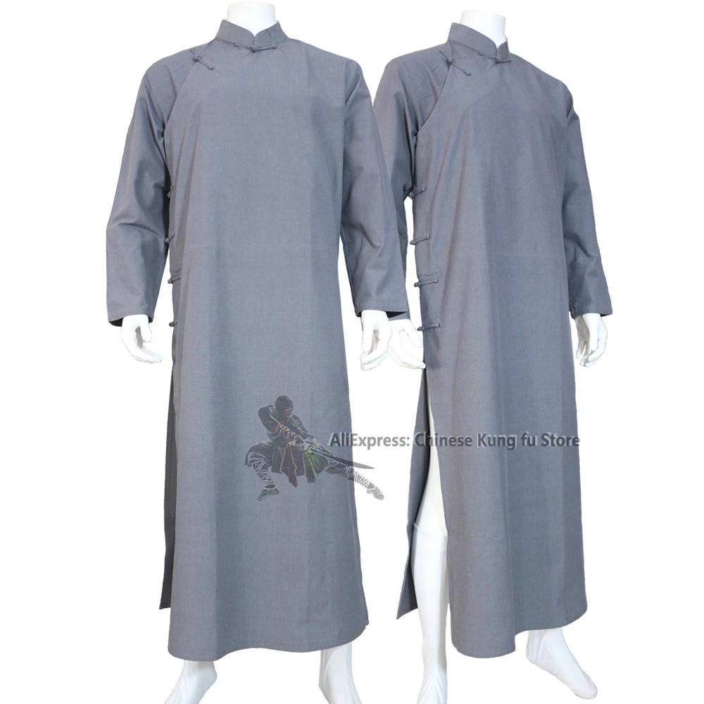 Cotton Wing Chun IP Man Robe Wudang Taoist Shaolin Buddhist Monk Kung fu Suit Tai Chi Uniform Martial arts Clothes