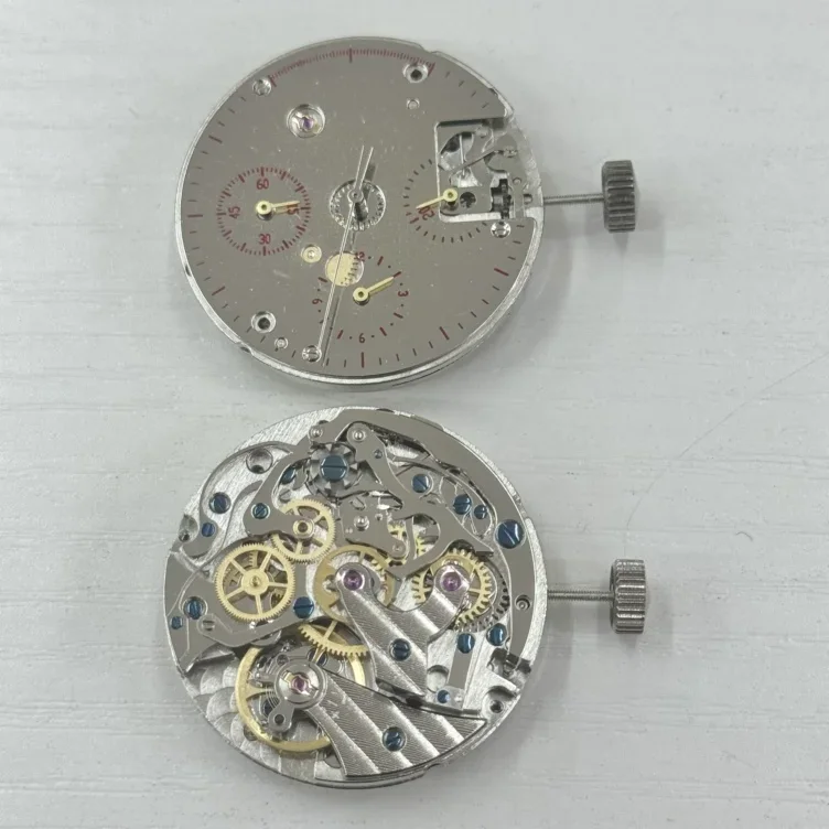 Watch movement accessories, brand new Tianjin 1902 movement, six needle mechanical movement