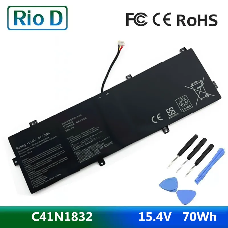 

Ноутбук C41N1832 Аккумулятор для ноутбука Asus Pro P3540FA P3540FB P3548FA P574FA PE574FA PX574F C41P0J1 0B200-03330100