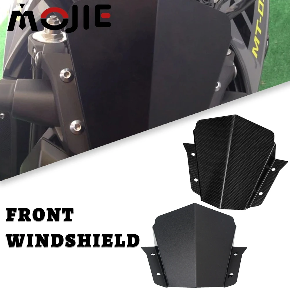 MT09 Motorcycle For YAMAHA MT-09 MT 09 FZ-09 FZ 09 2014 2015 2016 FZ09 Front Windshield Wind Deflectors Windscreens Accessories