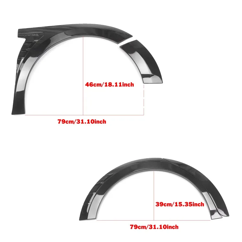 

Wheel Fender Eyebrow Frame for 2018-2024