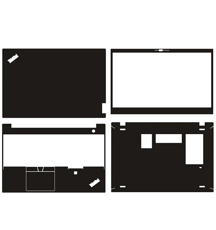 Pre-cut Skin Full Cover Film dla ThinkPad T490 T495 P15S P15V T590 E14 Gen 2 T14 T15 Gen 1 E15 Gen 3 X1 Nano T460S T470S Neo14 — zdjęcie 4